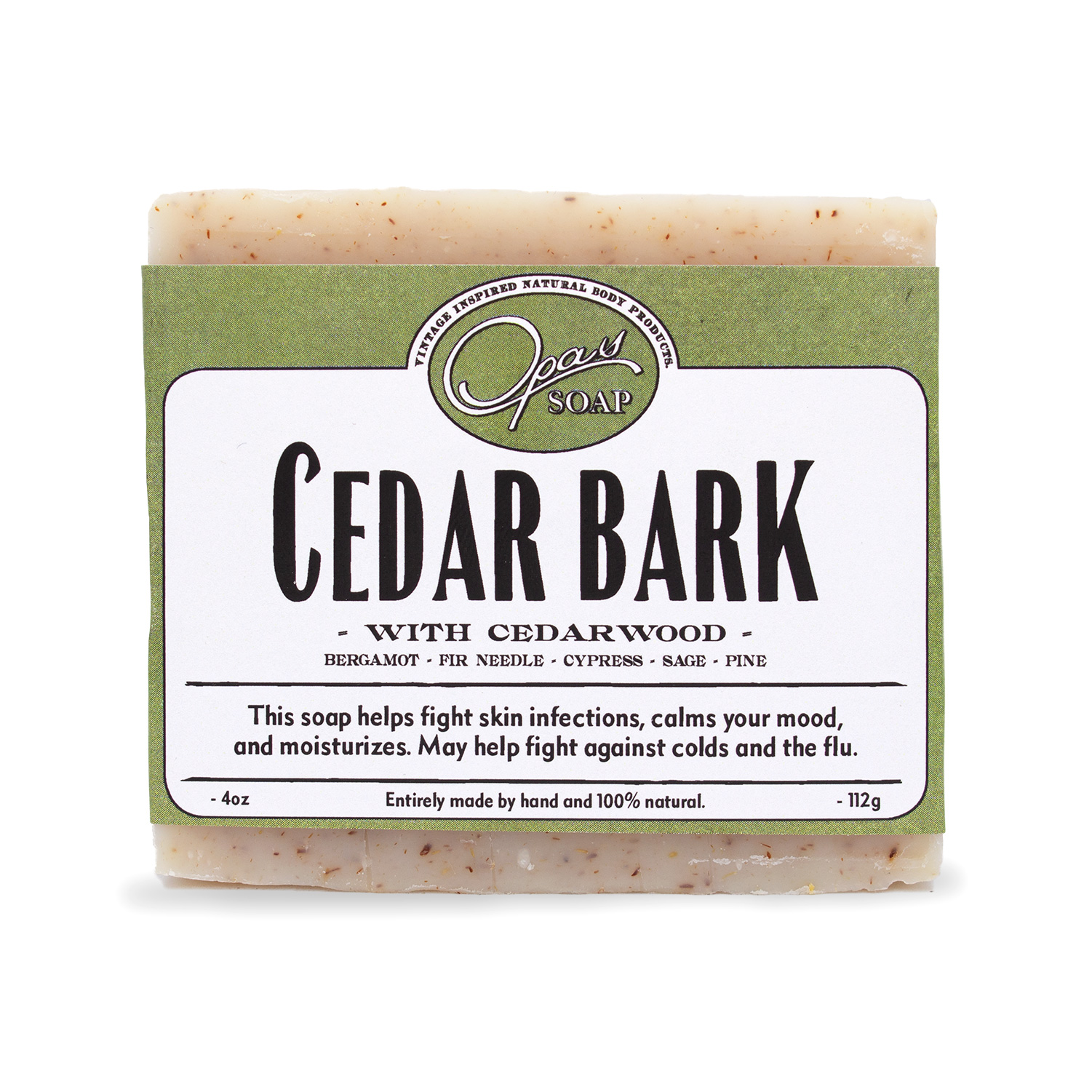 Cedar Bark Soap