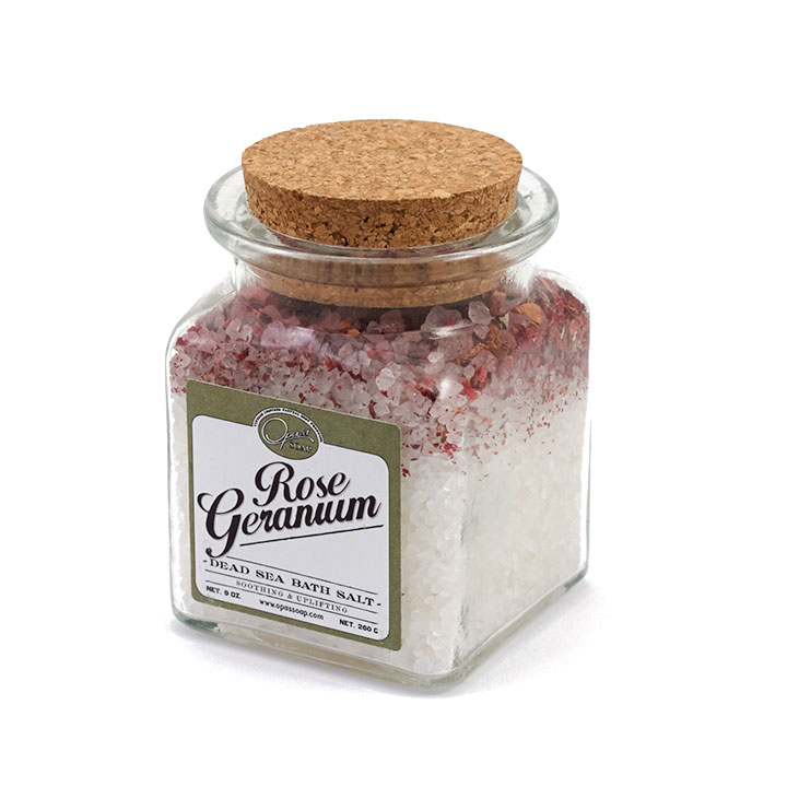 Rose Geranium Bath Salt Rose Geranium Bath Salt