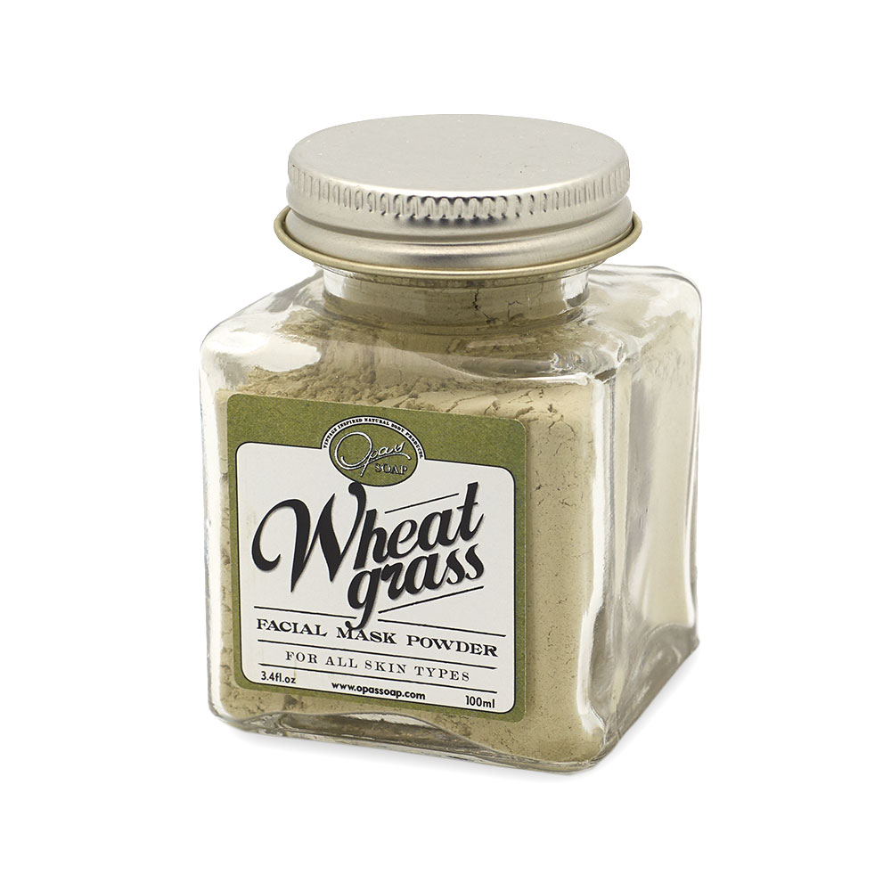 Wheatgrass Facial Mask Powder Wheatgrass Facial Mask Powder